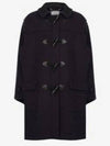 Wool Boxy Duffel Coat Blue - MAISON MARGIELA - BALAAN 2