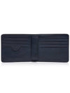 Heart Logo Half Wallet Navy - AMI - BALAAN 11