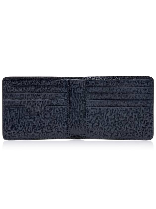 Heart Logo Half Wallet Navy - AMI - BALAAN 11