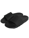 logo slippers black - BALLY - BALAAN.