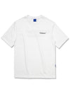 London Address IV Short Sleeve T Shirt Ivory - ICONOGRAPHY - BALAAN 7