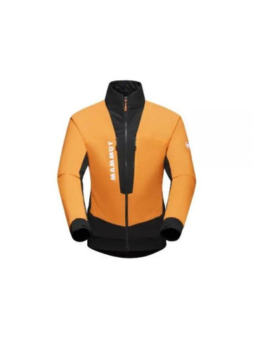 Men's Aenergy IN Hybrid Zip Up Jacket Orange - MAMMUT - BALAAN 1