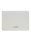 Logo Tri-Fold Bicycle Wallet White - JIL SANDER - BALAAN.