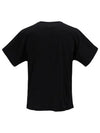 LOS ANGELES CITY Round Neck Short Sleeve Unisex TShirt Black R00244 E17 - HYDROGEN - BALAAN 2