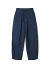 Tasran Cut Detail Cargo Parachute Wide Pants Navy - INDUST - BALAAN 10