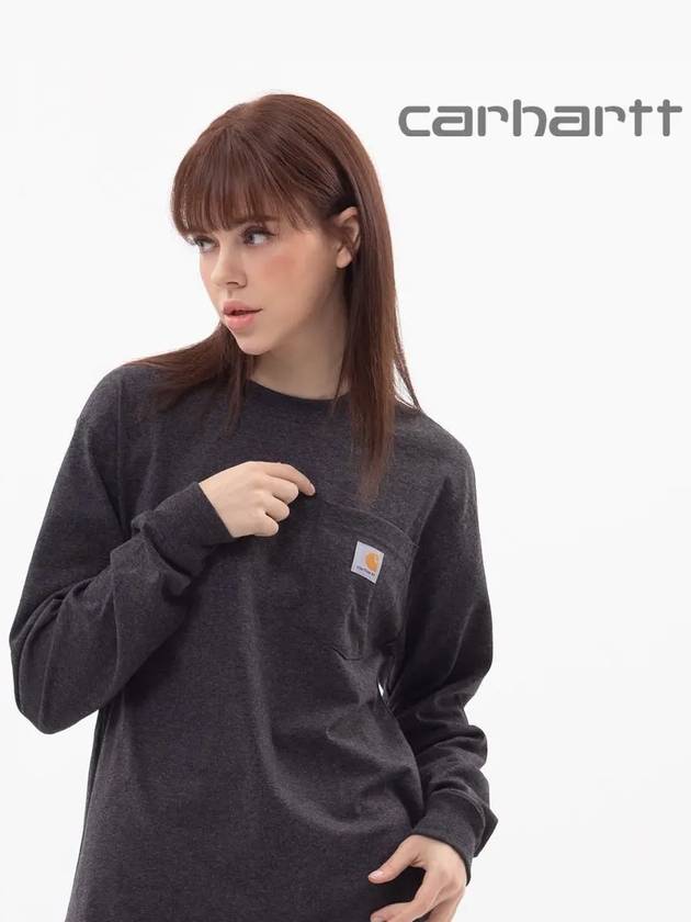 K126 Unisex Pocket Long Sleeve TShirt - CARHARTT - BALAAN 2