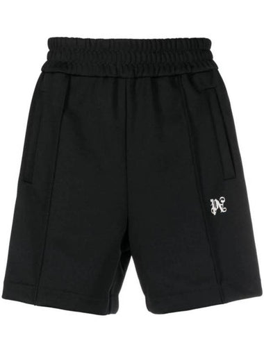 Classic Logo Short Black - PALM ANGELS - BALAAN 1