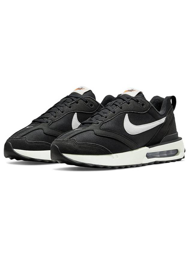 Women's Air Max Dawn Low Top Sneakers White Black - NIKE - BALAAN 3