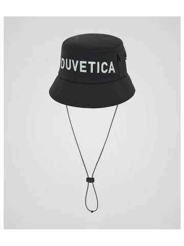 Nasde black unisex bucket hat - DUVETICA - BALAAN 1