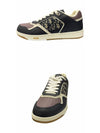 B27 Smooth Calfskin Low Top Sneakers Beige Black - DIOR - BALAAN 5