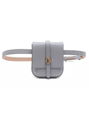 Grainy Clutch Belt Bag Gray - BURBERRY - BALAAN 1