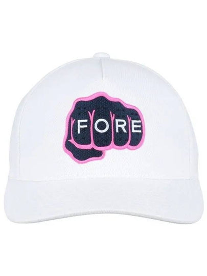 Golf Fore Fist Ball Cap Snow - G/FORE - BALAAN 2