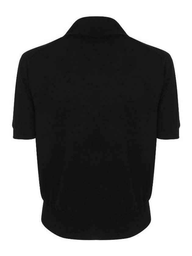 Logo Knit Top Black - VIVIENNE WESTWOOD - BALAAN 3