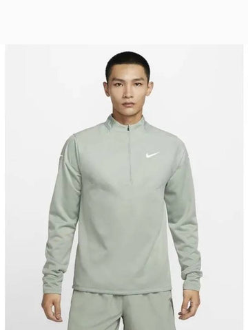 Spear Element Therma Fit Water Repellent Half Zip Running Top M Jade Horizon FZ1116 370 - NIKE - BALAAN 1