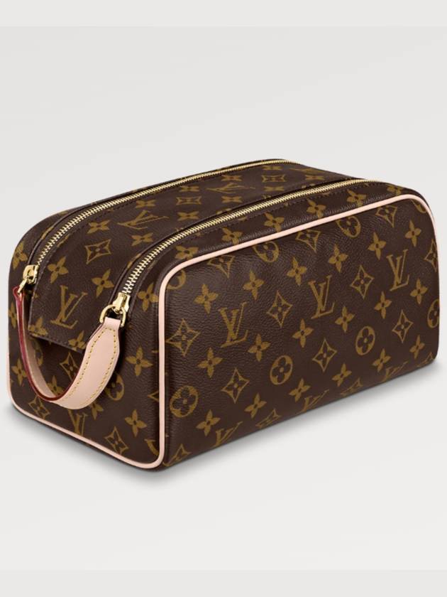 Dopp Kit Toilet Monogram Canvas Pouch Bag Brown - LOUIS VUITTON - BALAAN 2