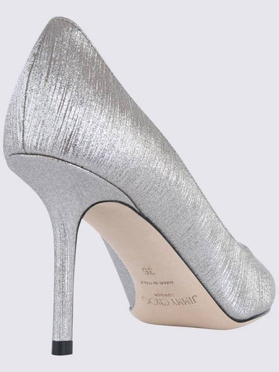 Jimmy Choo Silver Leather Pumps - JIMMY CHOO - BALAAN 2