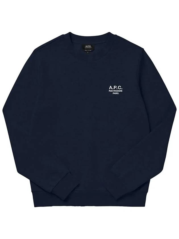 Standard Rue Madame Sweatshirt Navy - A.P.C. - BALAAN 4