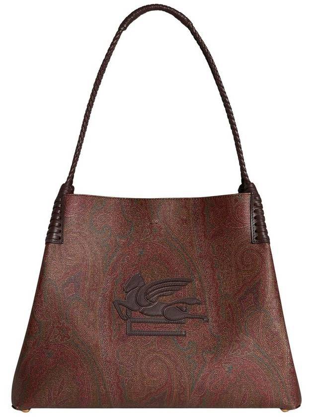 Paisley Libra Tote Bag Brown - ETRO - BALAAN 1