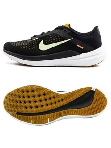 Air Winflo 10 Low Top Sneakers Black - NIKE - BALAAN 1