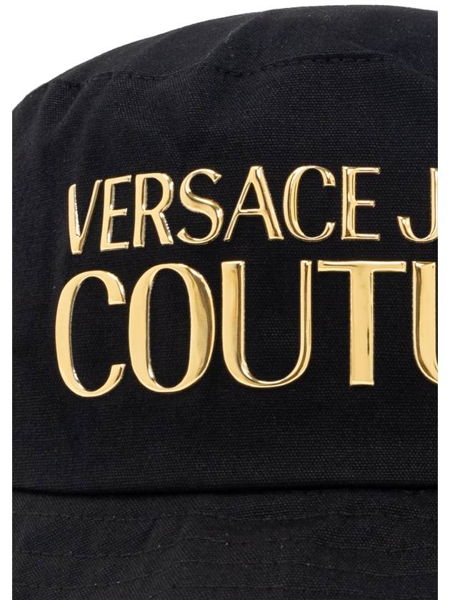 Versace Jeans Couture Hat With Logo, Men's, Black - VERSACE - BALAAN 4