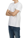 Zafferh Logo Cotton Short Sleeve T-Shirt White - ISABEL MARANT - BALAAN 5