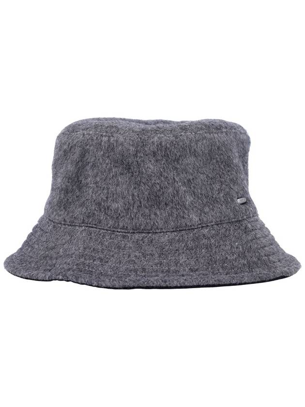 Hairy Mohair Bucket Hat Island Grey - OUR LEGACY - BALAAN 3