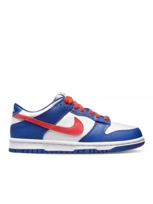 GS Dunk Retro Low Sneakers Bright Crimson And Game Royal - NIKE - BALAAN 2