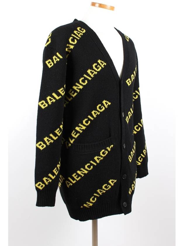 Multi logo cardigan XS - BALENCIAGA - BALAAN 6