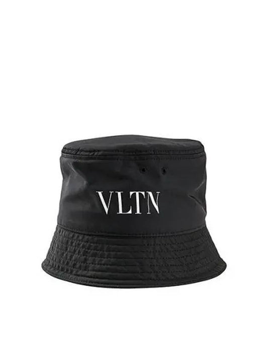 VLTN Bucket Hat Black 2HGA11 WWQ 0NI 1018604 - VALENTINO - BALAAN 1