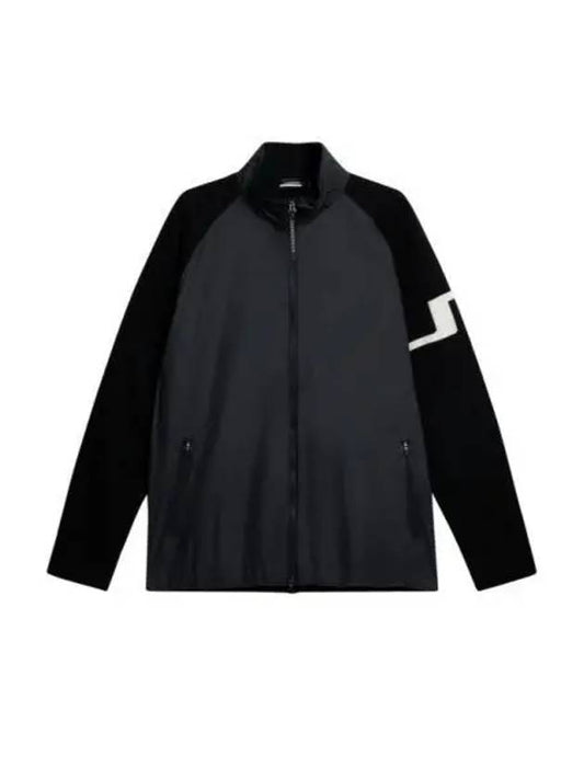 Cascade Hybrid Zip-Up Jacket Black - J.LINDEBERG - BALAAN 2