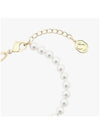 Teddy Pearl Bracelet Green Gold - SWAROVSKI - BALAAN 5