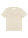 Dri-Fit Graphic Training Short Sleeve T-Shirt Beige - NIKE - BALAAN 1