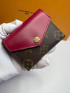 Joe Monogram Bicycle Wallet Red - LOUIS VUITTON - BALAAN.