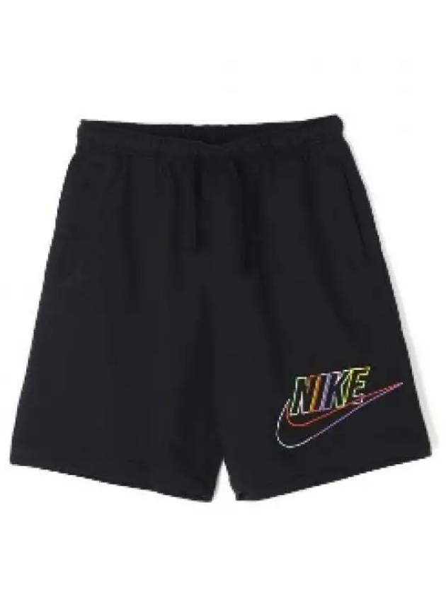 Men's Club French Terry Micro Fleece Shorts Black - NIKE - BALAAN 2