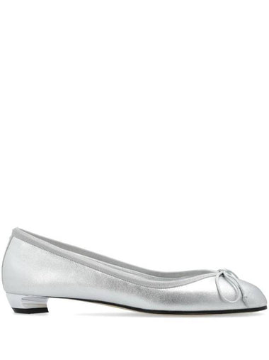 Armadillo High Heels Ballerina Silver - ALEXANDER MCQUEEN - BALAAN 1