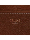 Cabas Anais Cuir Grain Calfskin Tote Bag Brown - CELINE - BALAAN 9