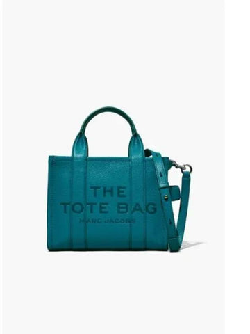 Leather The Tote Small Harbor Blue MBBAS23004BUX - MARC JACOBS - BALAAN 1