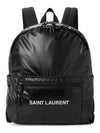 Nuxx Backpack In Nylon Backpack Black - SAINT LAURENT - BALAAN 2