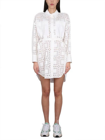 Midi One Piece 3441MDA02 23710602 WHITE - MSGM - BALAAN 2