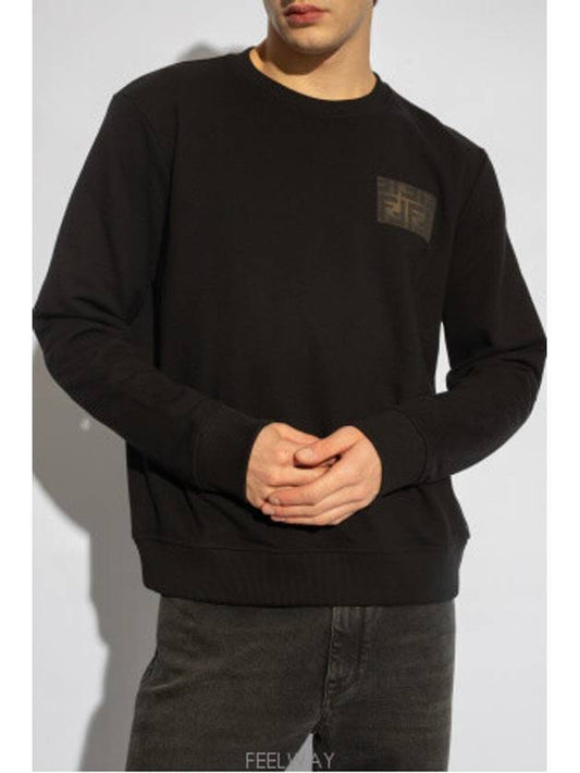 Jersey Sweatshirt Black - FENDI - BALAAN 2