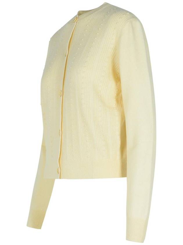 Fabiana Filippi Cream Wool Blend Sweater - FABIANA FILIPPI - BALAAN 2