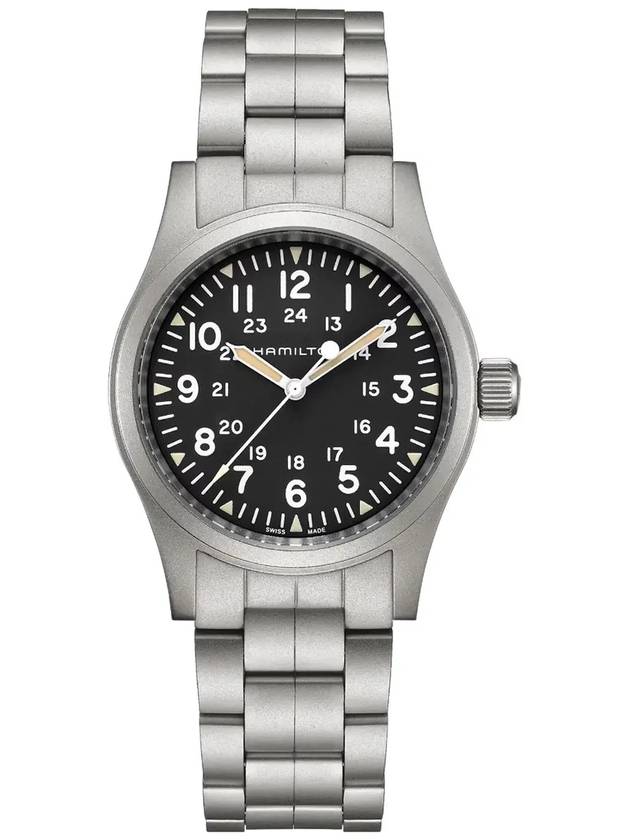 H69439131 Khaki Field Mechanical Men's Metal Watch - HAMILTON - BALAAN 4