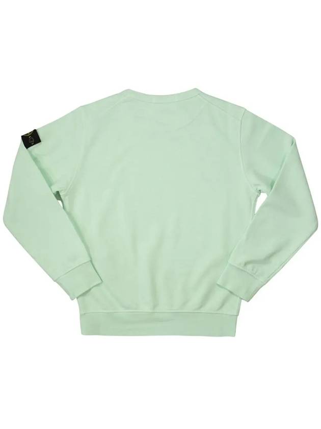 Logo Patch Sweatshirt Green - STONE ISLAND - BALAAN 4