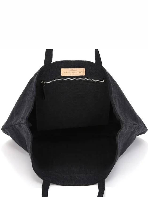 Cabas Moyen Tote Bag Black - VANESSA BRUNO - BALAAN 4