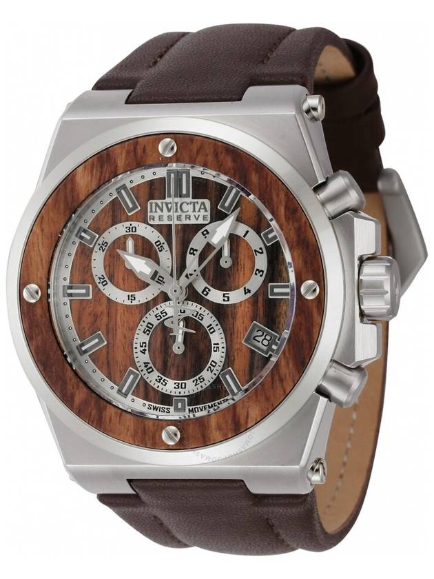 Invicta Akula Chronograph Date Day Quartz Brown Dial Unisex Watch 45715 - INVICTA - BALAAN 1