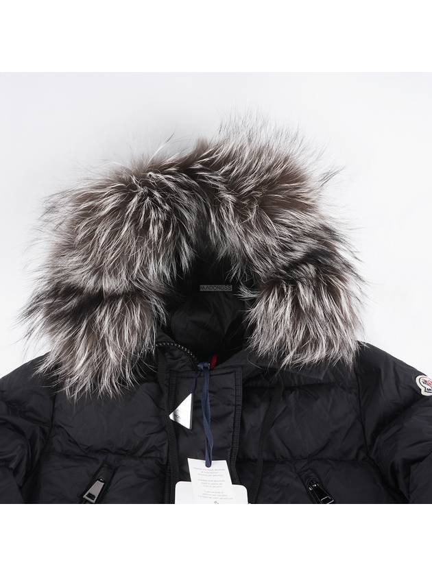 Aphroti Long Down Padded Jacket Black - MONCLER - BALAAN 5