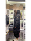 Marrionnier Long Down Jacket Padded Black - MONCLER - BALAAN 3