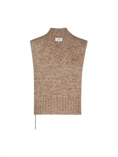 Botanical Dye Knit Vest Anthracite - MAISON MARGIELA - BALAAN 2