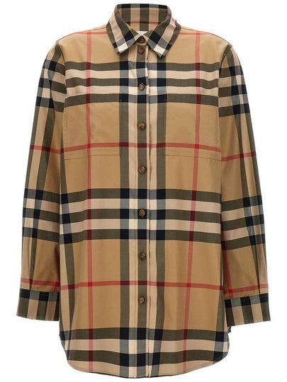 Vintage Check Shirt Beige - BURBERRY - BALAAN 2