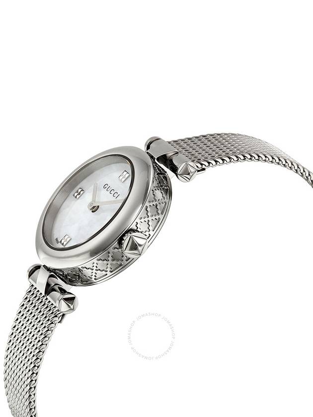 Women's Diamantissima Metal Watch Silver - GUCCI - BALAAN 3